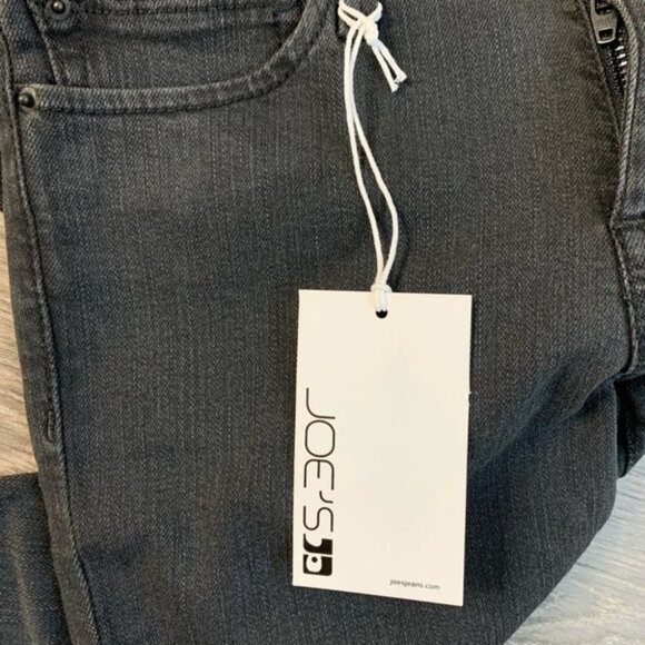 Joe's Jeans  skinny jeans Brie Flawless Vixen Ankle Black Distressed Denim - Picture 8 of 16